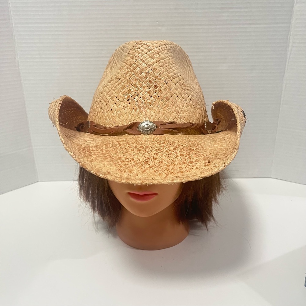 Stetson Straw Hat. Size XL